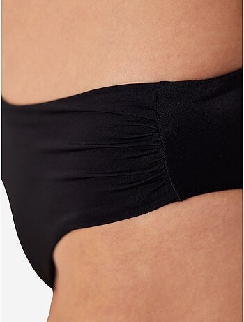 Bas de bikini basic taille haute froncé penti