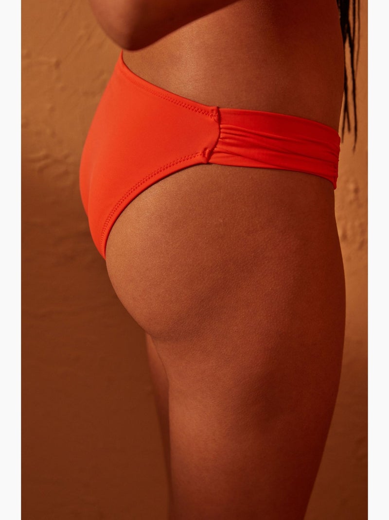 Bas de bikini basique penti Orange - Kiabi