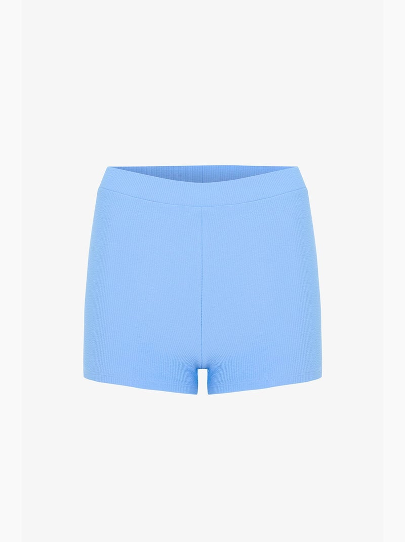 Bas de bikini boxer bubble penti Bleu ciel - Kiabi