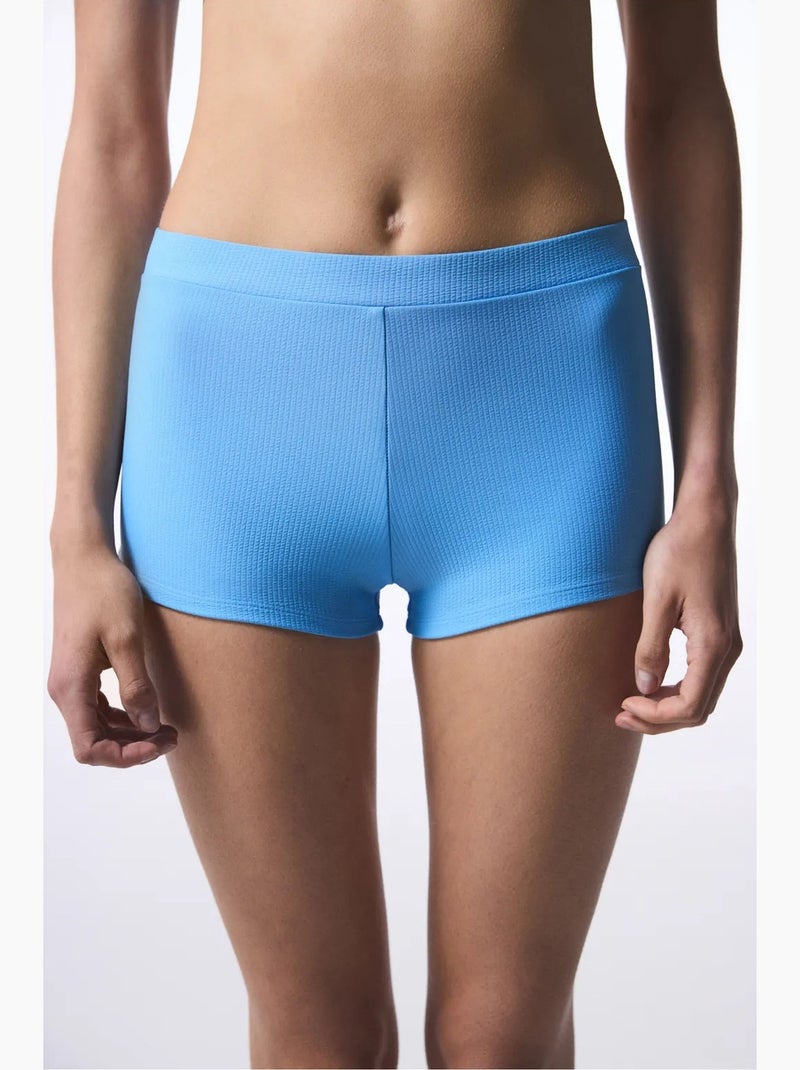 Bas de bikini boxer bubble penti Bleu ciel - Kiabi