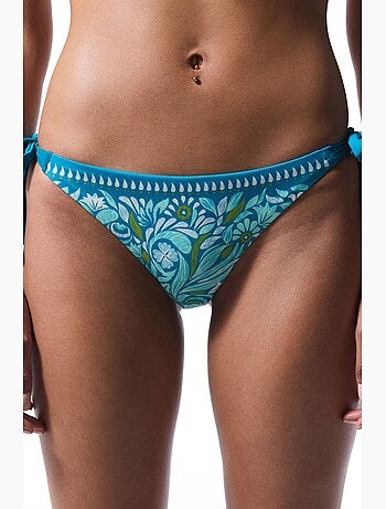 Bas de bikini brésilien à fleurs tropic leaf penti
