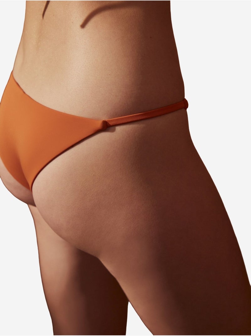 Bas de bikini brésilien basic super penti Orange - Kiabi