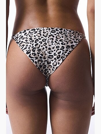 Bas de bikini brésilien leo à imprimé léopard penti