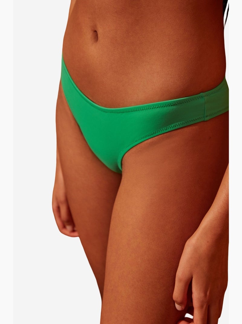Bas de bikini cheeky basic penti Vert émeraude - Kiabi