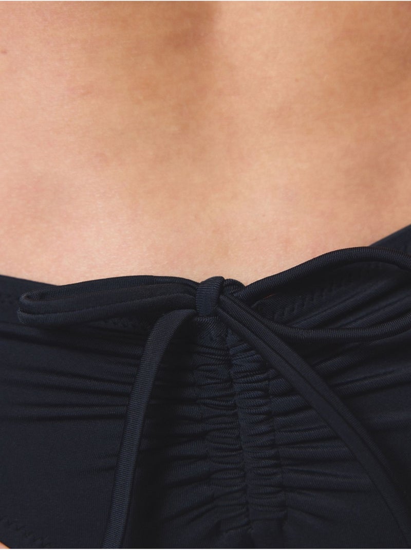 Bas de bikini cheeky taille basse penti Noir - Kiabi