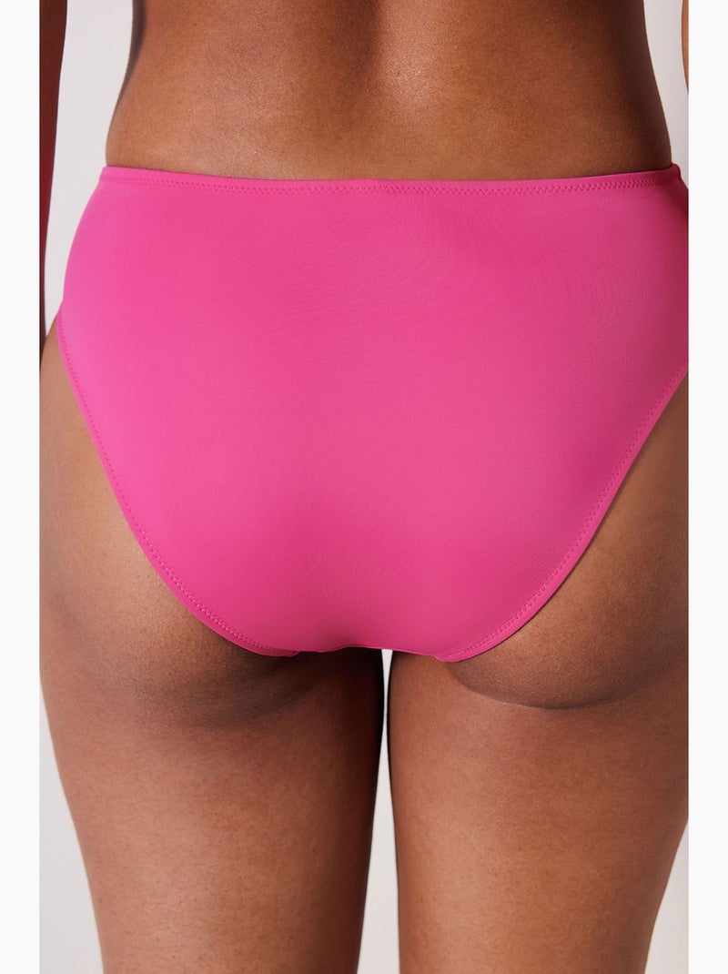 Bas de bikini cover femme penti Rose fluo/Solinotes - Kiabi