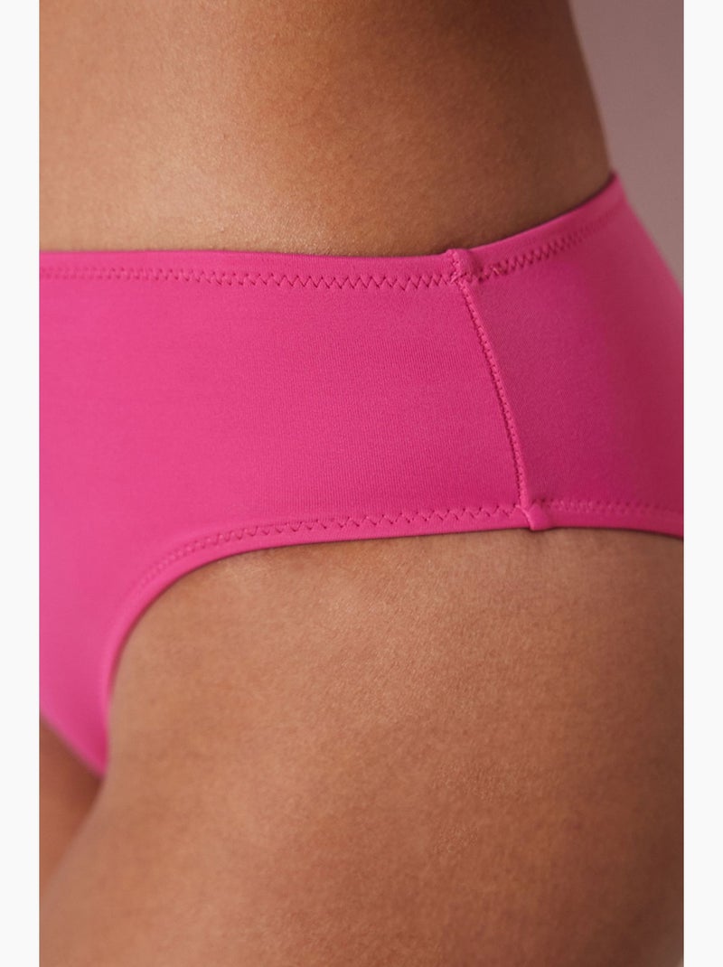 Bas de bikini cover femme penti Rose fluo/Solinotes - Kiabi