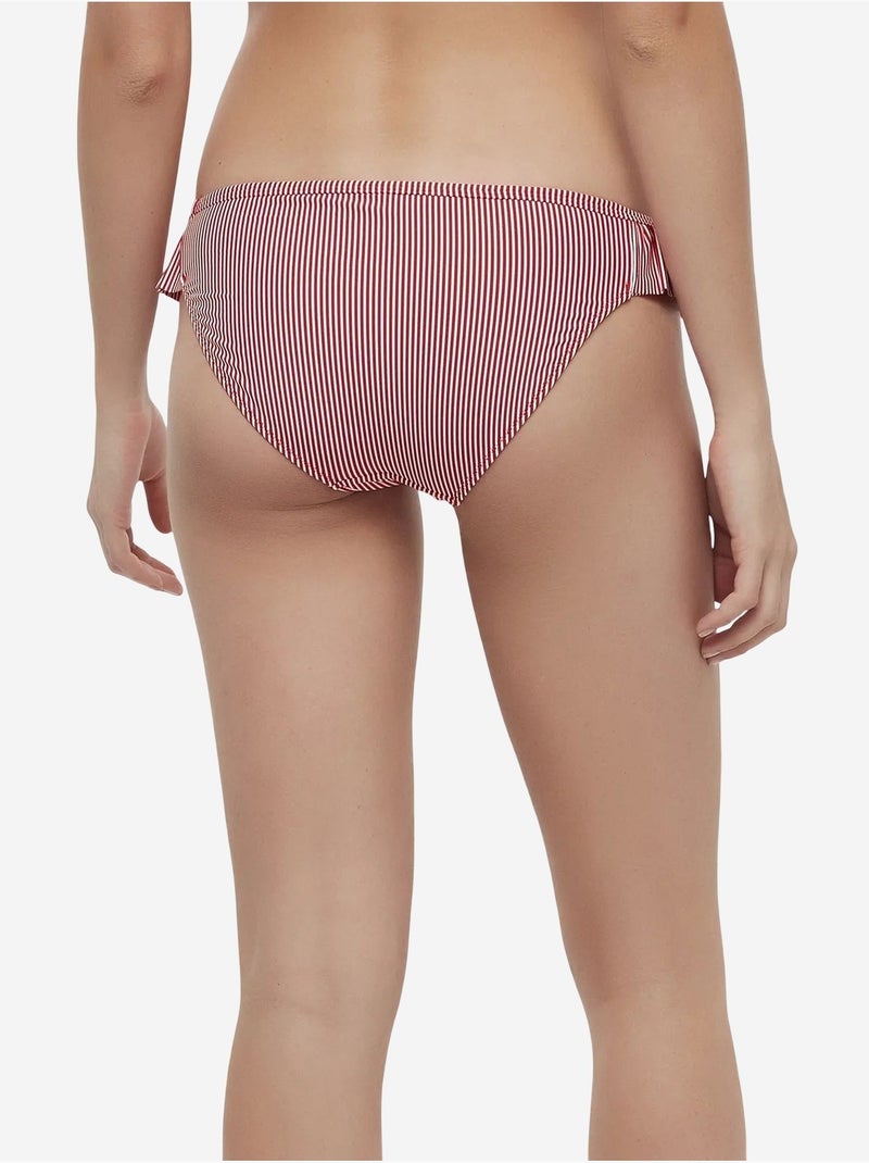 Bas de bikini cute side penti Rouge - Kiabi