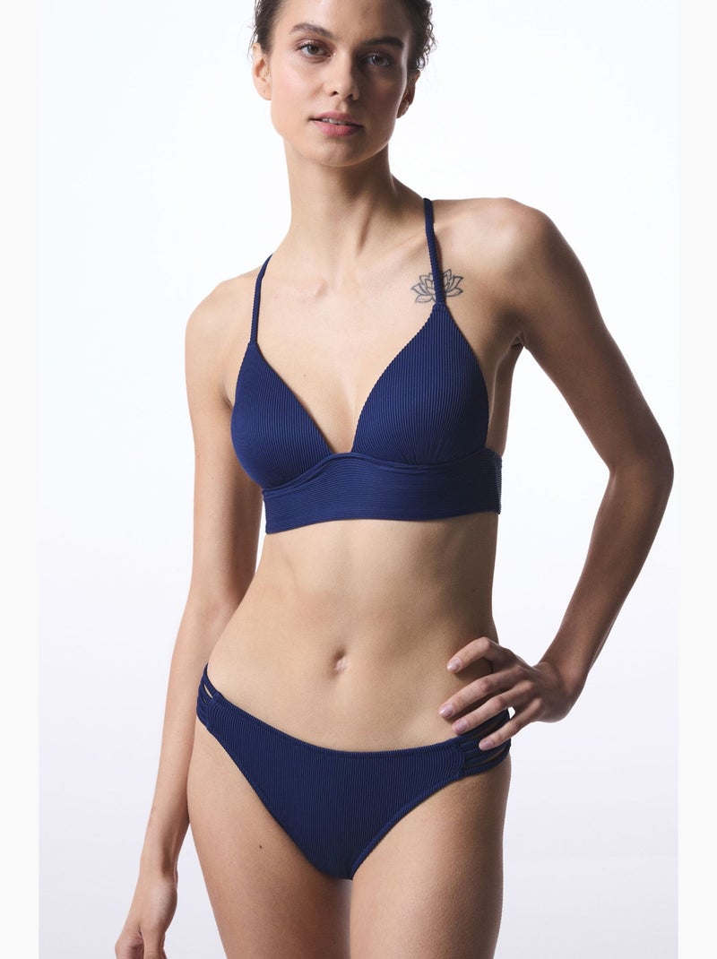 Bas de bikini denver chic penti Bleu marine - Kiabi
