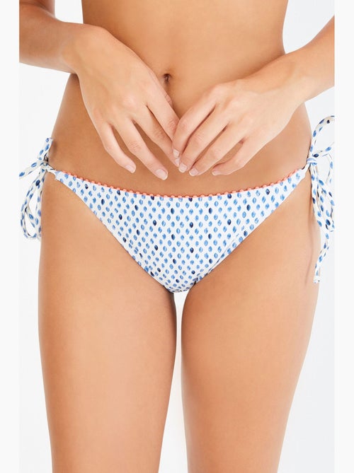 Bas de bikini femme drops penti - Kiabi Bas de bikini femme drops penti - Kiabi