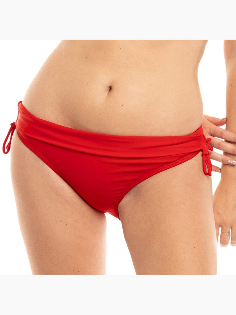 Bas de bikini femme sun project haute Rouge - Kiabi