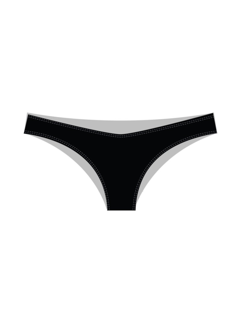 Bas de bikini Fiji – Dorina Noir - Kiabi