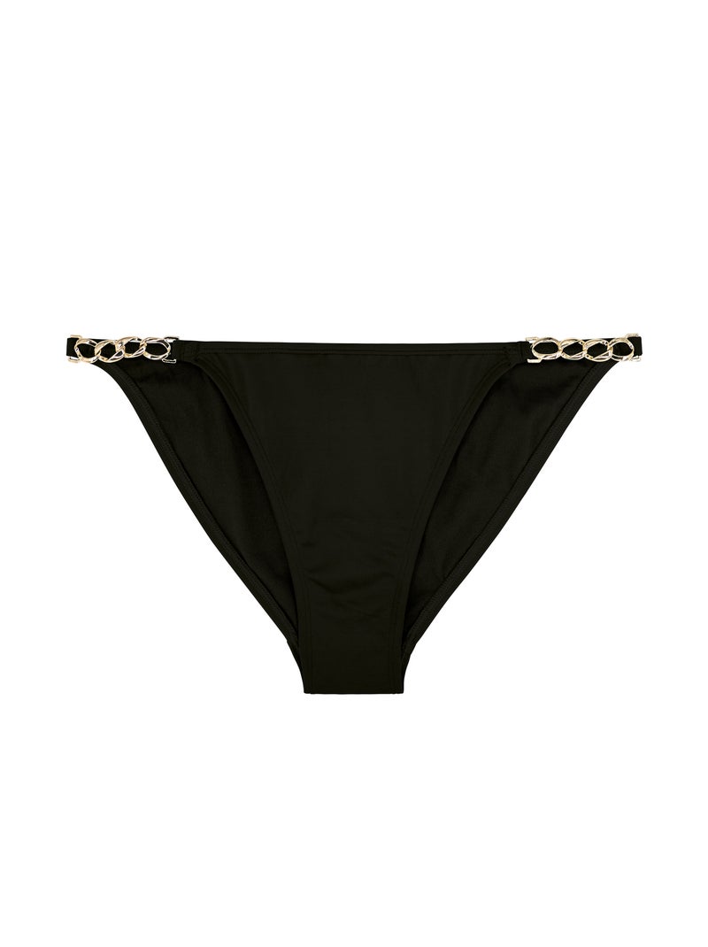 Bas de bikini filao Dorina Noir - Kiabi