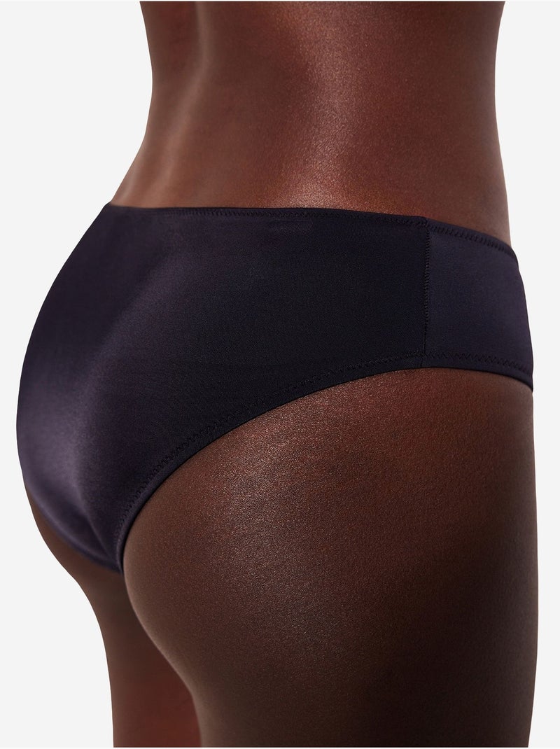 Bas de bikini hipster basique penti Noir - Kiabi