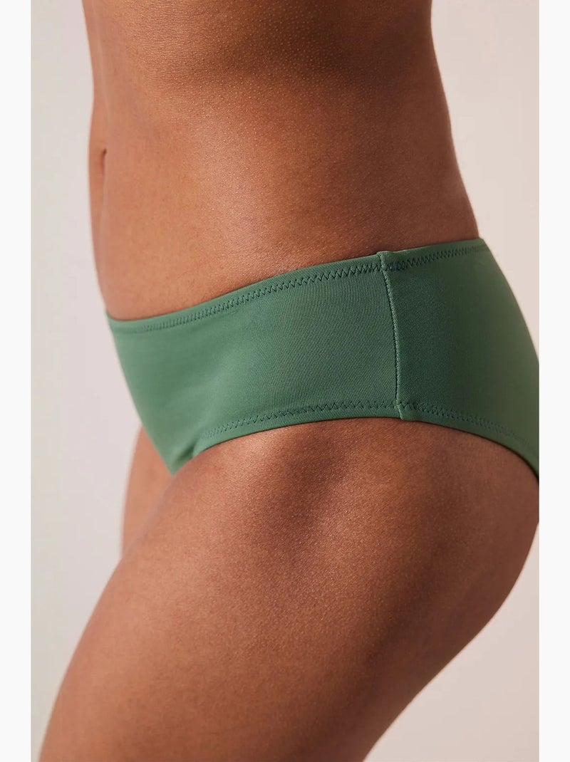 Bas de bikini hipster basique penti Vert - Kiabi