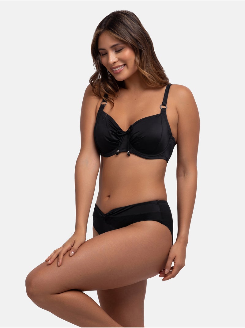 Bas de bikini hipster classique Fiji – Dorina Noir - Kiabi