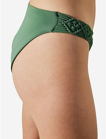 Bas de bikini laguna à détail macramé penti