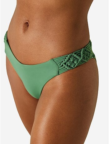 Bas de bikini laguna à détail macramé penti