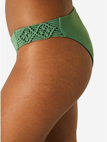 Bas de bikini laguna à détail macramé penti