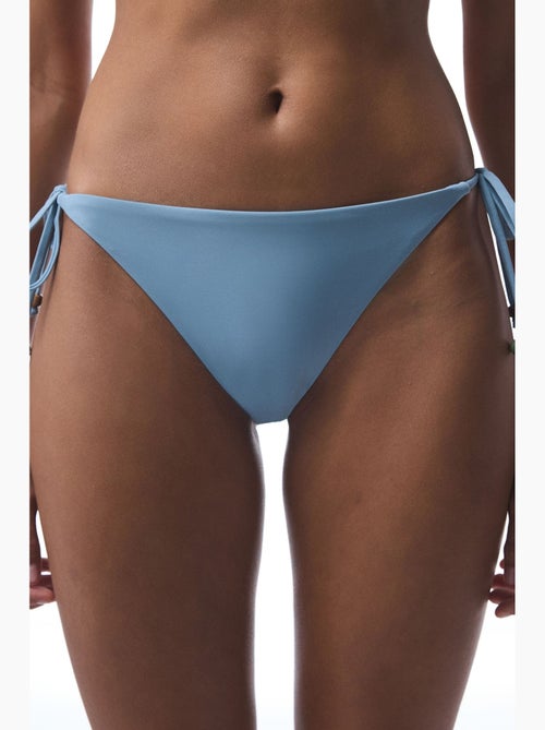 Bas de bikini maya orné de perles à nouer penti - Kiabi Bas de bikini maya orné de perles à nouer penti - Kiabi