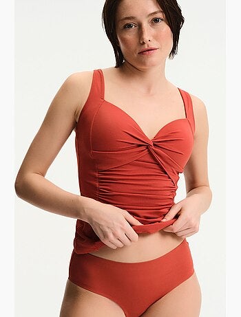 Bas de bikini period taille mi-haute penti