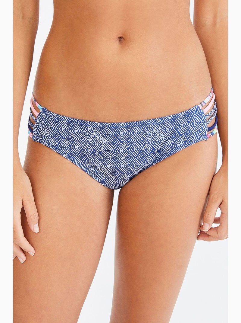 Bas de bikini shambala chic penti Bleu outremer - Kiabi