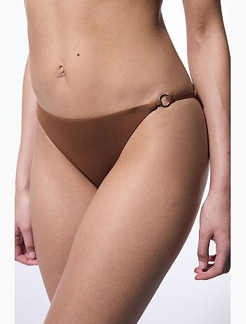Bas de bikini slip libby à boucle sur le côté penti