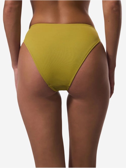 Bas de bikini slip taille haute, échancré penti - Kiabi