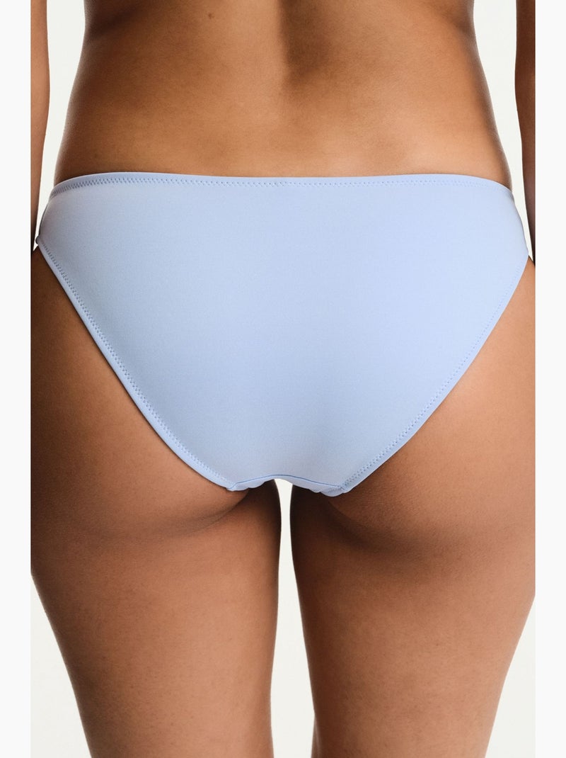 Bas de bikini taille basse penti Bleu ciel - Kiabi