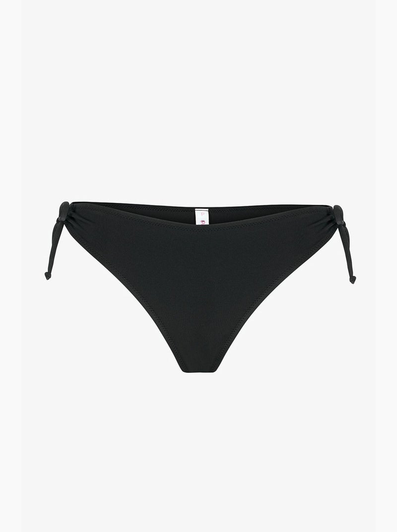 Bas de bikini taille basse ring penti Noir - Kiabi