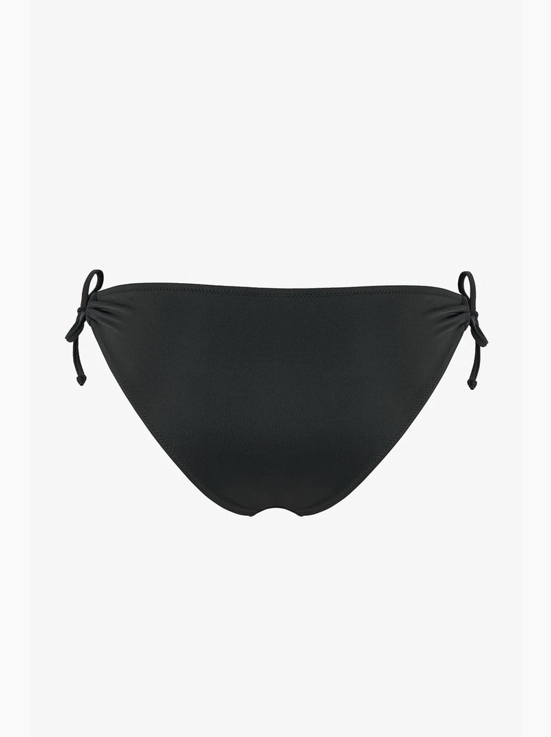 Bas de bikini taille basse ring penti Noir - Kiabi