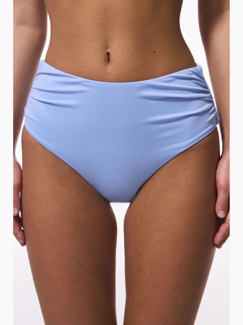 Bas de bikini taille haute froncé penti - Kiabi Bas de bikini taille haute froncé penti - Kiabi