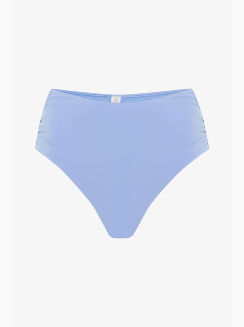 Bas de bikini taille haute froncé penti - Kiabi Bas de bikini taille haute froncé penti - Kiabi