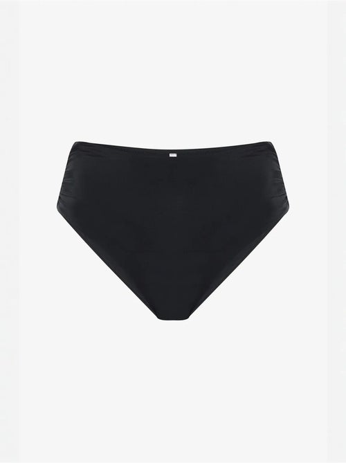 Bas de bikini taille haute froncé penti - Kiabi Bas de bikini taille haute froncé penti - Kiabi