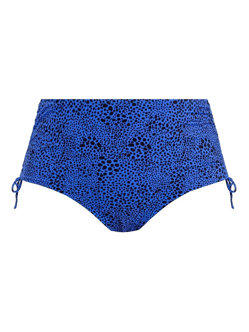 Bas De Maillot De Bain Femme Liens Latéraux – Culotte Ajustable Froncée, Tissu Technique Séchage Rapide Résistant Chlore UV
