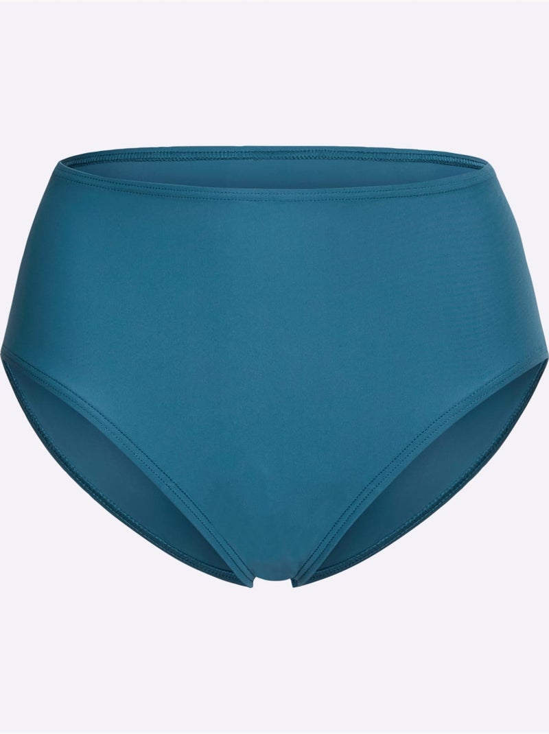 Bas de maillot de bain - taille standard - witt Bleu topaze - Kiabi
