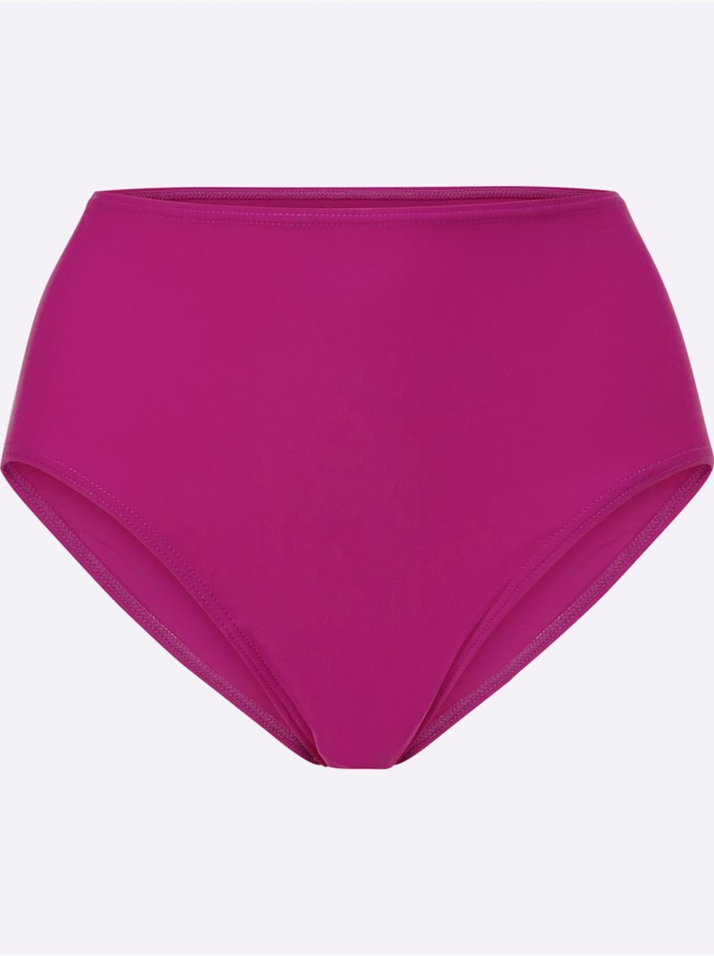 Bas de maillot de bain - taille standard - witt Magenta - Kiabi