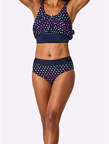 Bas de maillot de bain avec motifs imprimés et ceinture bordée - Bonnet B - Witt