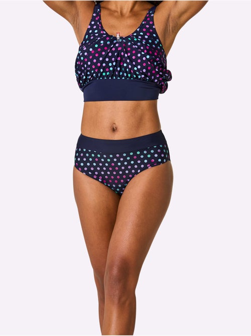 Bas de maillot de bain à motifs géométriques avec ceinture bordée - Bonnet B - Witt - Kiabi Bas de maillot de bain à motifs géométriques avec ceinture bordée - Bonnet B - Witt - Kiabi