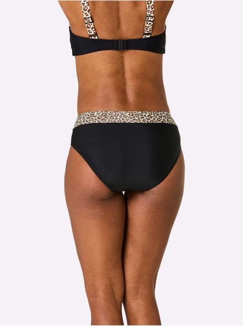 Bas de maillot de bain avec ceinture à large bordure léopard - Taille standard - Witt - Kiabi Bas de maillot de bain avec ceinture à large bordure léopard - Taille standard - Witt - Kiabi