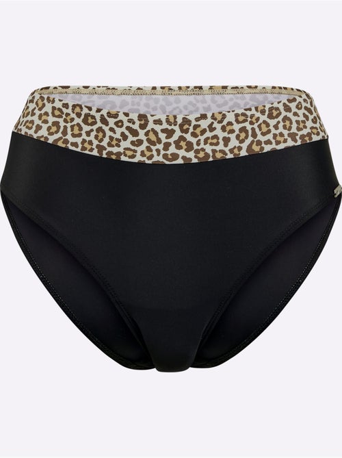 Bas de maillot de bain avec ceinture à large bordure léopard - Taille standard - Witt - Kiabi Bas de maillot de bain avec ceinture à large bordure léopard - Taille standard - Witt - Kiabi
