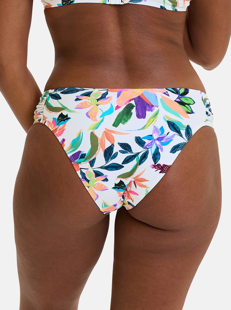 Bas de maillot de bain barbade sans complexe lingerie Blanc Rose Bleu - Kiabi