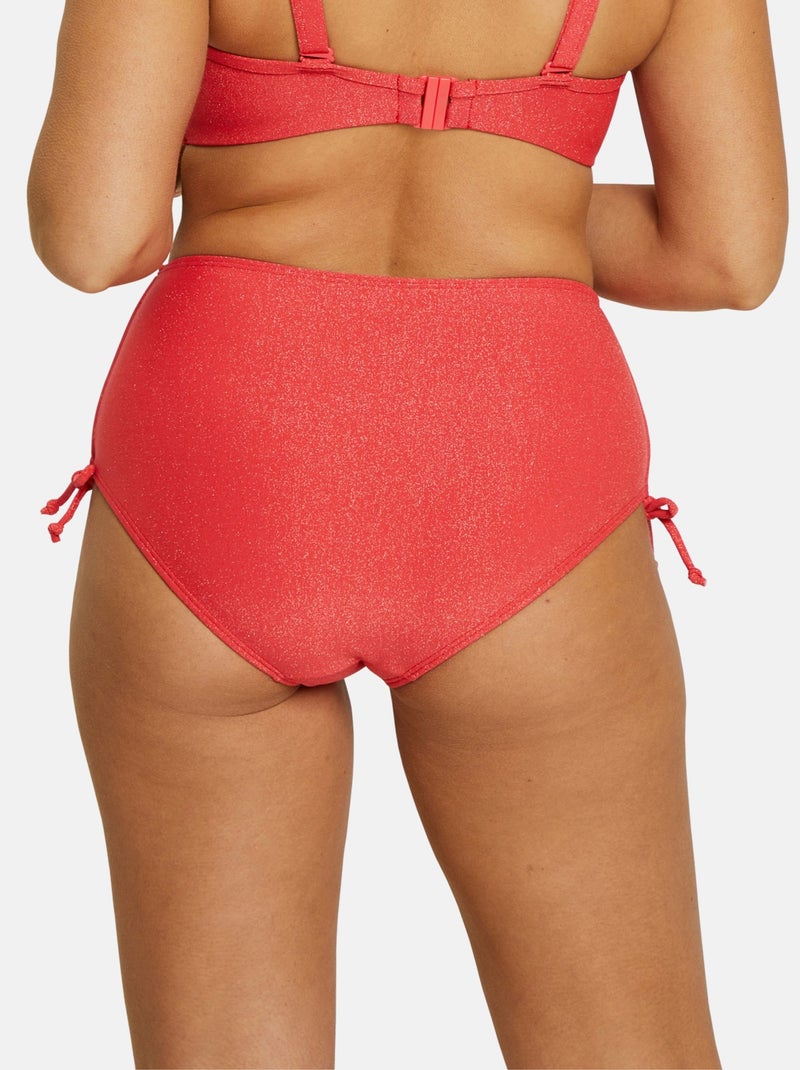 Bas de maillot de bain Bask In Bliss Sans Complexe Rouge coquelicot - Kiabi