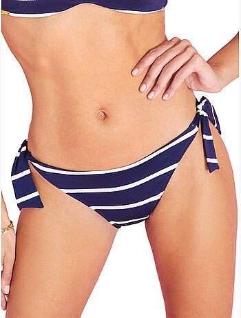 Bas de maillot de bain brésilien taille basse à nouettes ipanema