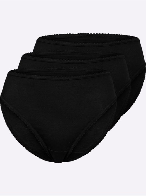 Bas De Maillot De Bain Côtes Fines - Taille Standard - Witt - Lot de 3 - Kiabi