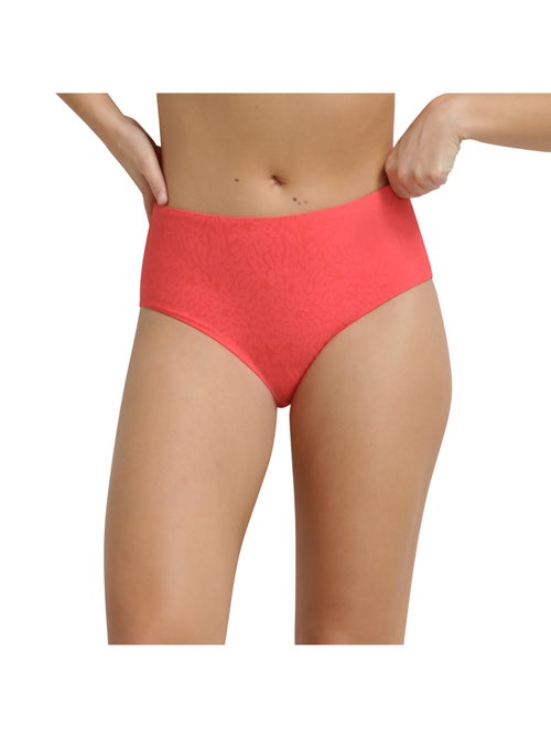 Bas de maillot de bain culotte taille haute Festival - Kiabi