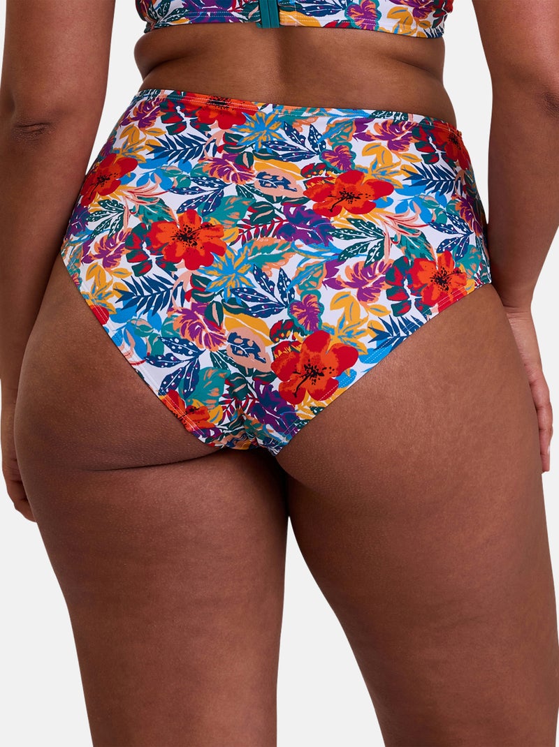 Bas de maillot de bain Curaçao Sans Complexe Bleu Rouge - Kiabi