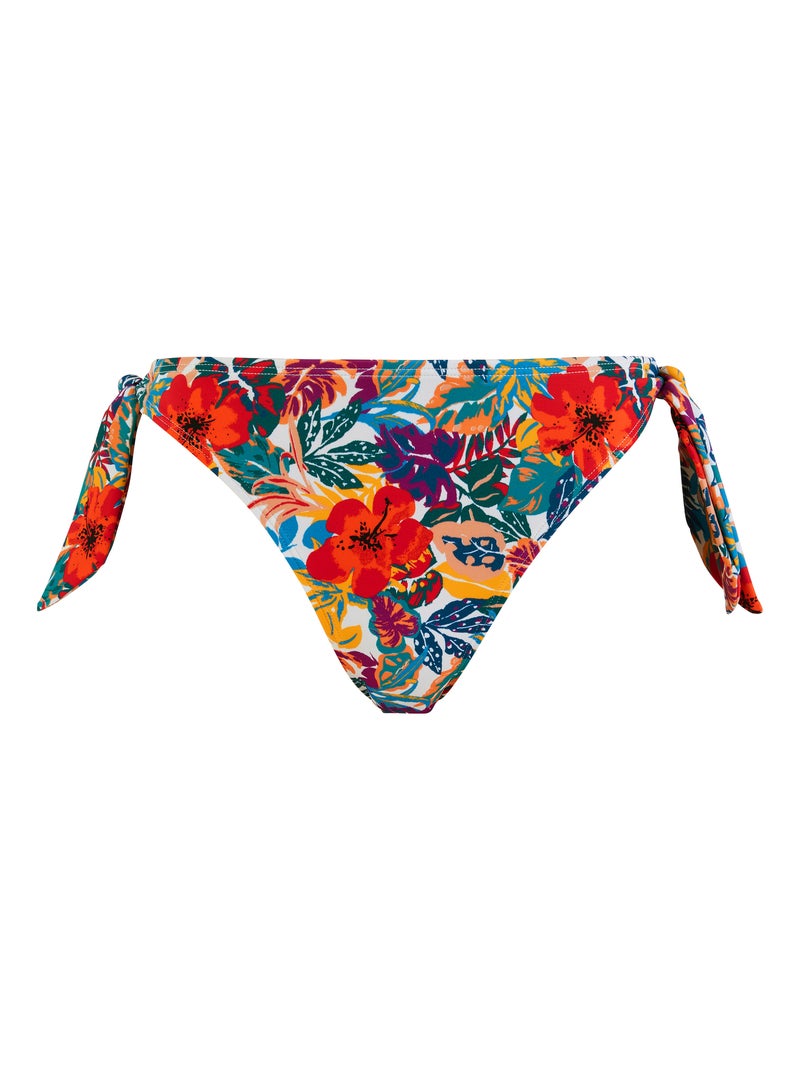Bas de maillot de bain curaçao sans complexe lingerie Bleu Rouge - Kiabi
