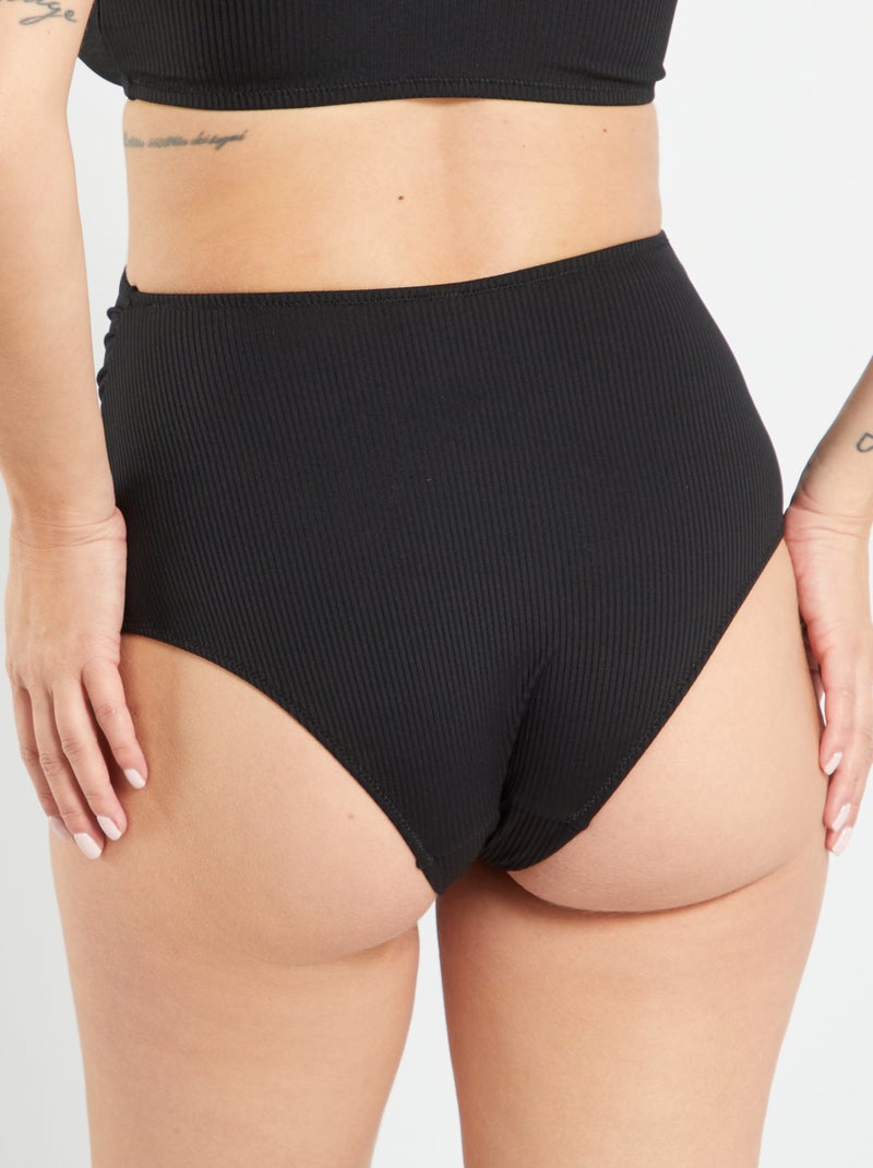 Bas de maillot de bain de maternité noir - Kiabi