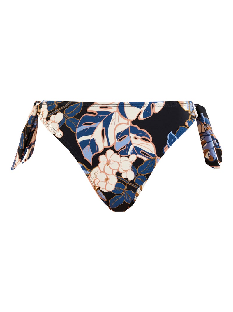 Bas de maillot de bain fidji sans complexe lingerie Noir Bleu Blanc - Kiabi